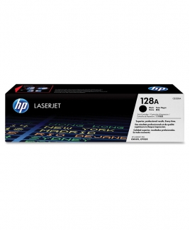 HP 128A LaserJet Toner Cartridge, black (CE320A)